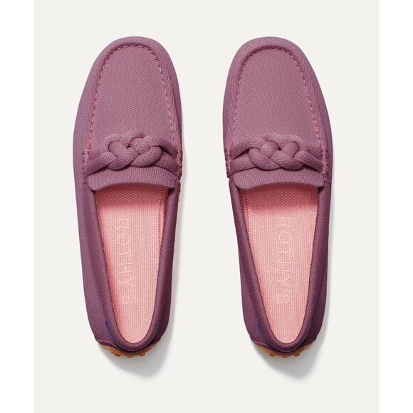 NWOB Rothy’s The Braid Driver in Mauve | 5 - Picture 1 of 8
